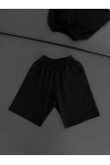 Unisex Basic Şort Siyah