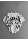 1995 Oversize Unisex T-Shirt Beyaz