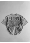 1995 Oversize Unisex T-Shirt Gri