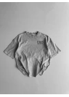 1995 Oversize Unisex T-Shirt Gri