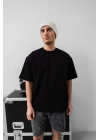 Basic Oversize Unisex Tshirt Siyah
