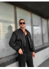Dolgulu Unisex Bomber Ceket