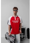 Fly Emirates Polo Yaka Tshirt Kırmızı
