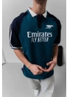 Fly Emirates Polo Yaka Tshirt Mavi