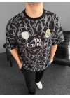 Fly Emirates Unisex Oversize T-Shirt  Siyah