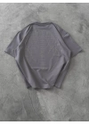 Grafty Unisex Oversize Tshirt Gri