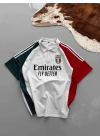 İtaly Baskı Polo Yaka T-Shirt