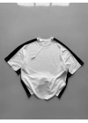 Logolu Basic Unisex Tshirt Beyaz