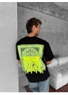 Monarch Unisex Oversize T-Shirt Siyah