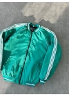Nakışlı Oversize Unisex Bomber Ceket Yeşil