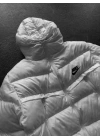 NK İçi Dolgulu Unisex Şişme Mont Beyaz