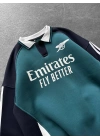 Polo Yaka Emirates Unisex Sweatshirt Yeşil
