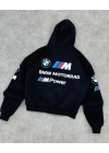 Power Şardonlu Unisex Sweatshirt Siyah