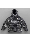 Real Unisex Şişme Mont Siyah