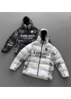 Real Unisex Şişme Mont Siyah