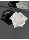 Şimşek Trapstar Unisex Tshirt Beyaz