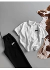 SWD Unisex Eşofman Takımı Beyaz