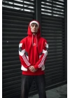 TR Unisex Şardonlu Sweatshirt Kırmızı