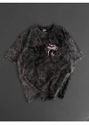 Trap Unisex Oversize Tshirt Siyah