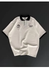 Travis Scott Polo Yaka Tshirt Beyaz