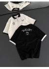 Travis Scott Polo Yaka Tshirt Siyah