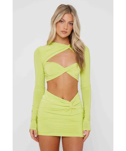Lime Lena Top