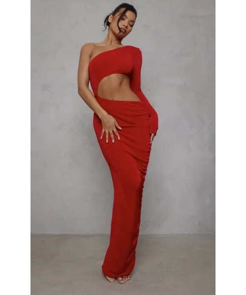 Bobbie Elbise Kırmızı