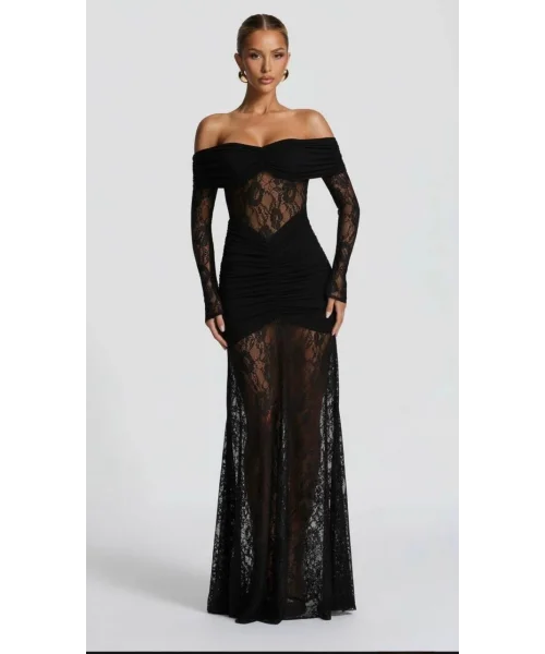 Rosalien Elbise Siyah