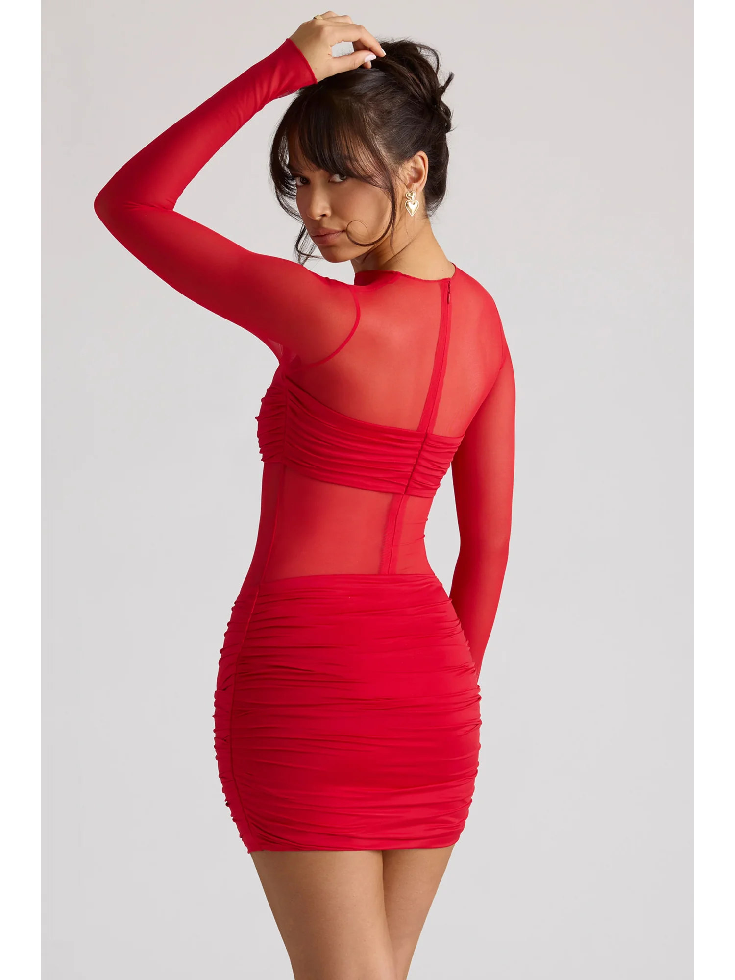 Annabelle Elbise Kırmızı