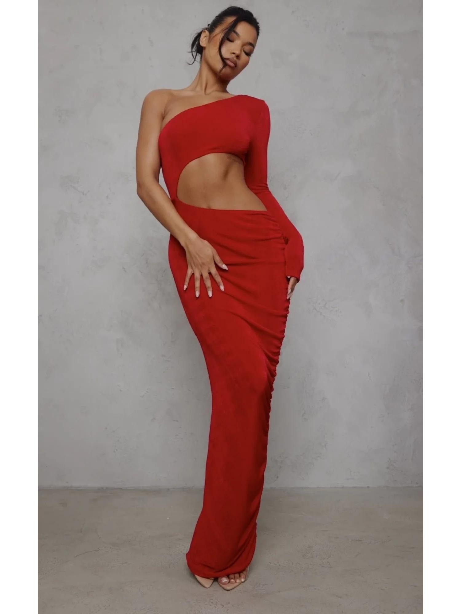 Bobbie Elbise Kırmızı