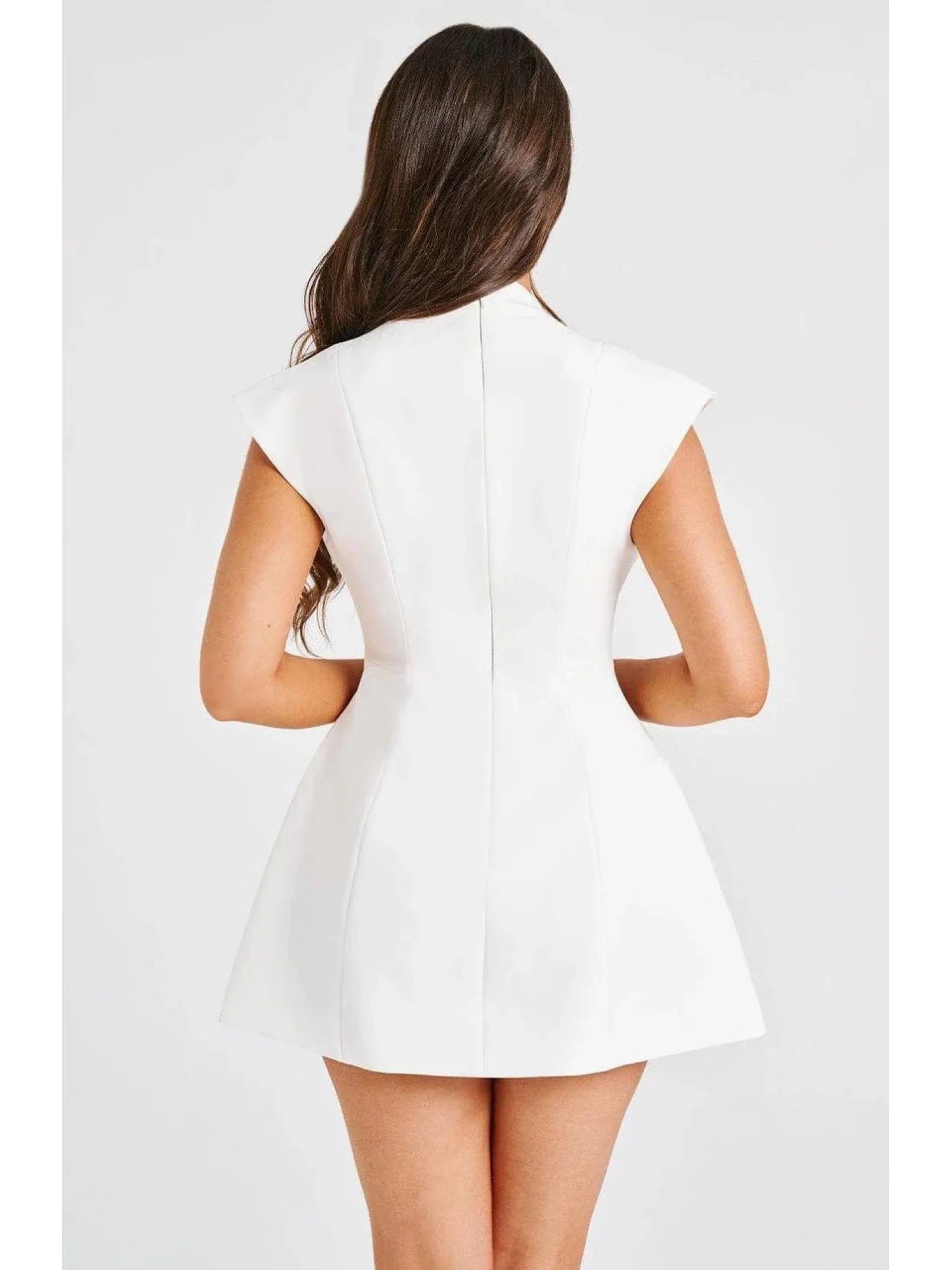 Clabella Elbise •Beyaz