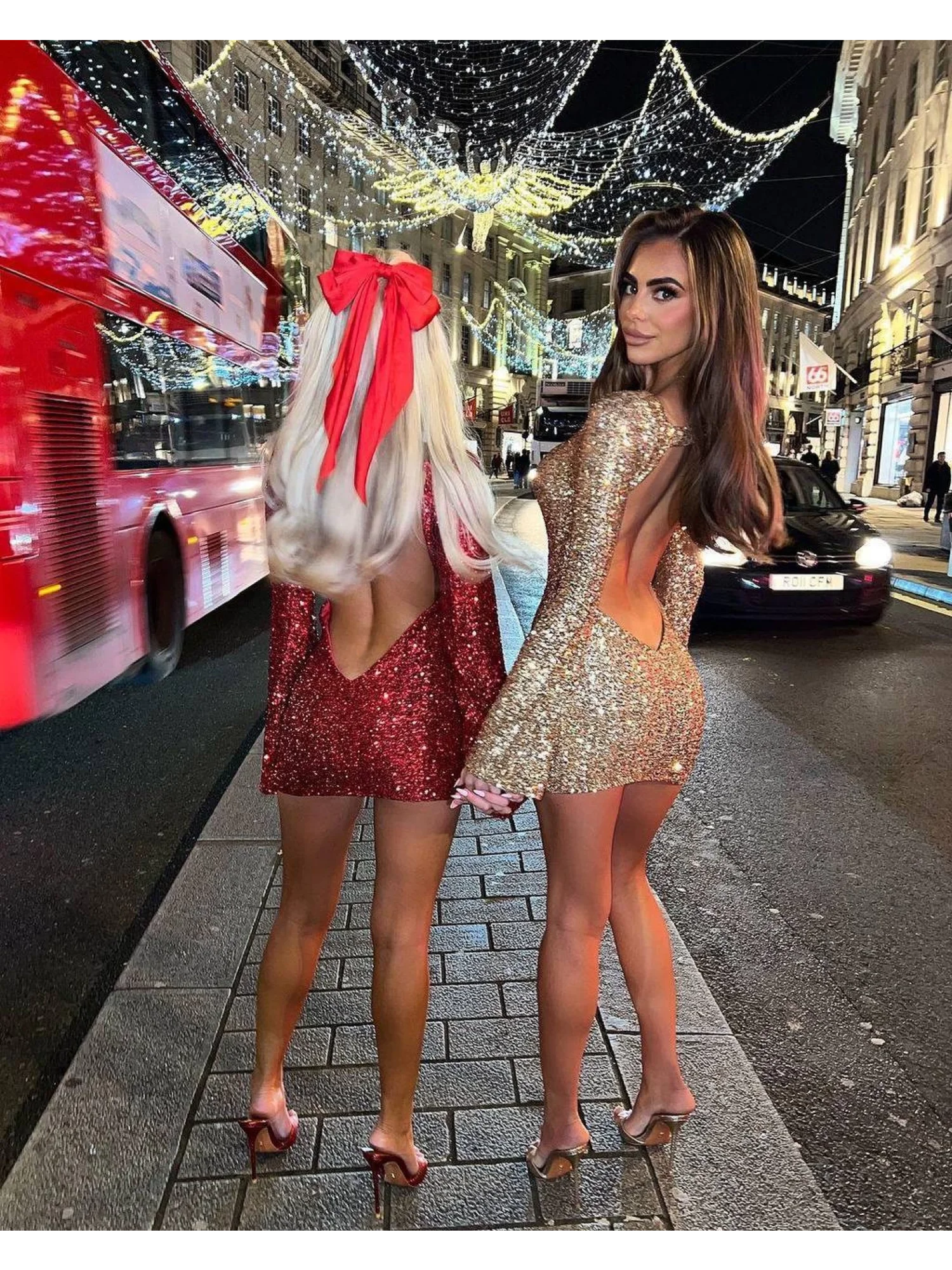 Krystelle Elbise Kırmızı