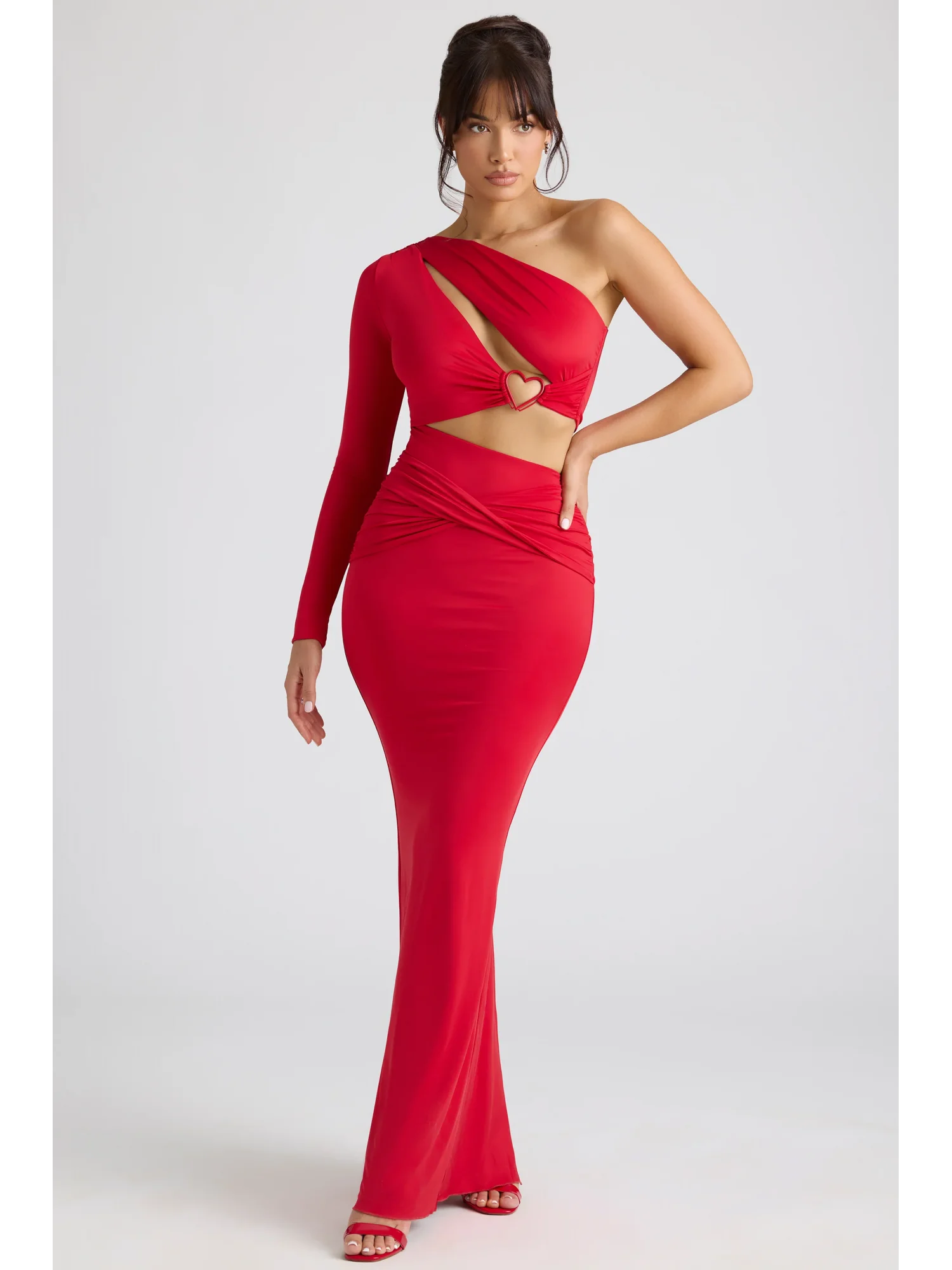 Lunaria Elbise Kırmızı