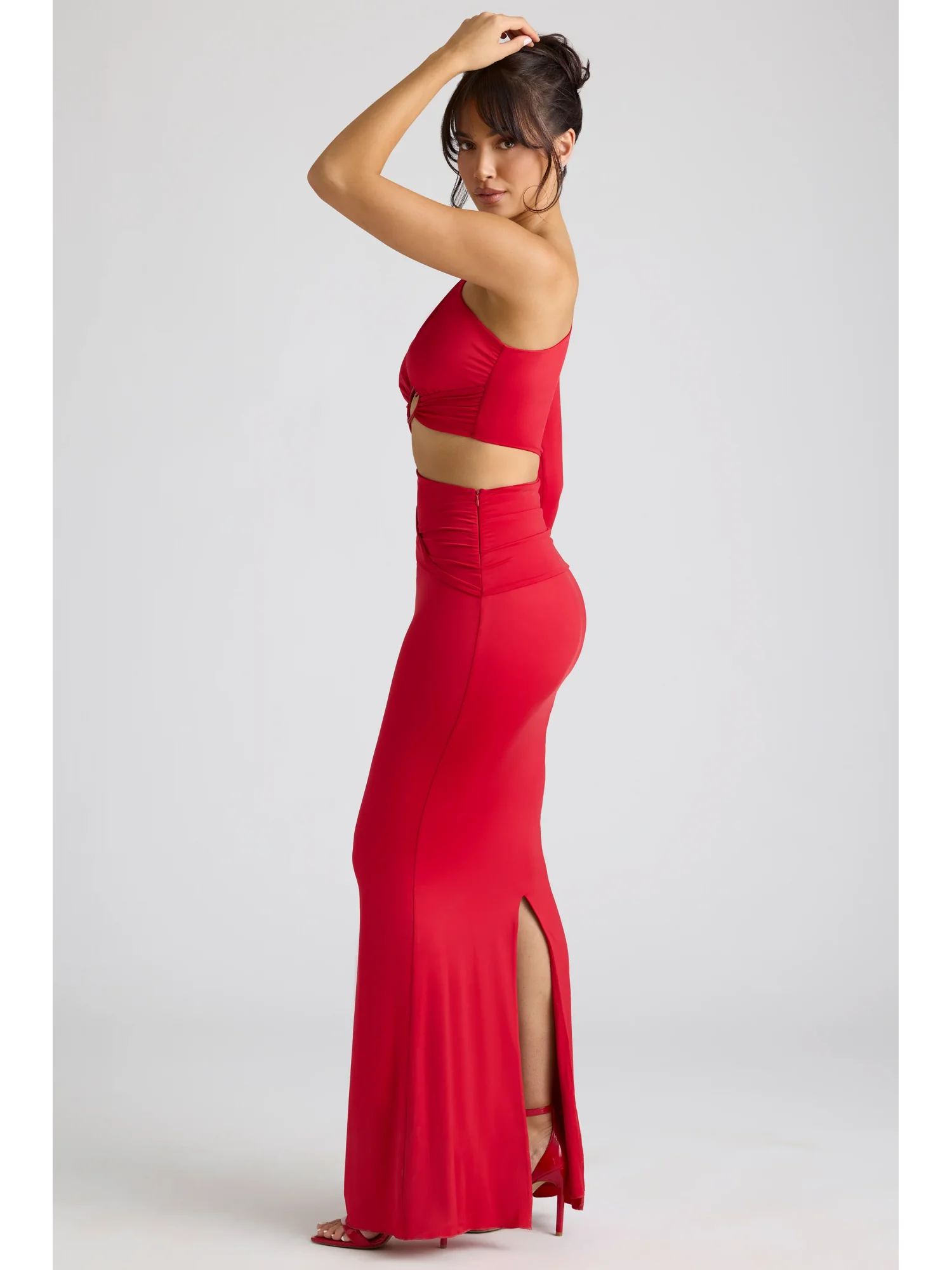 Lunaria Elbise Kırmızı