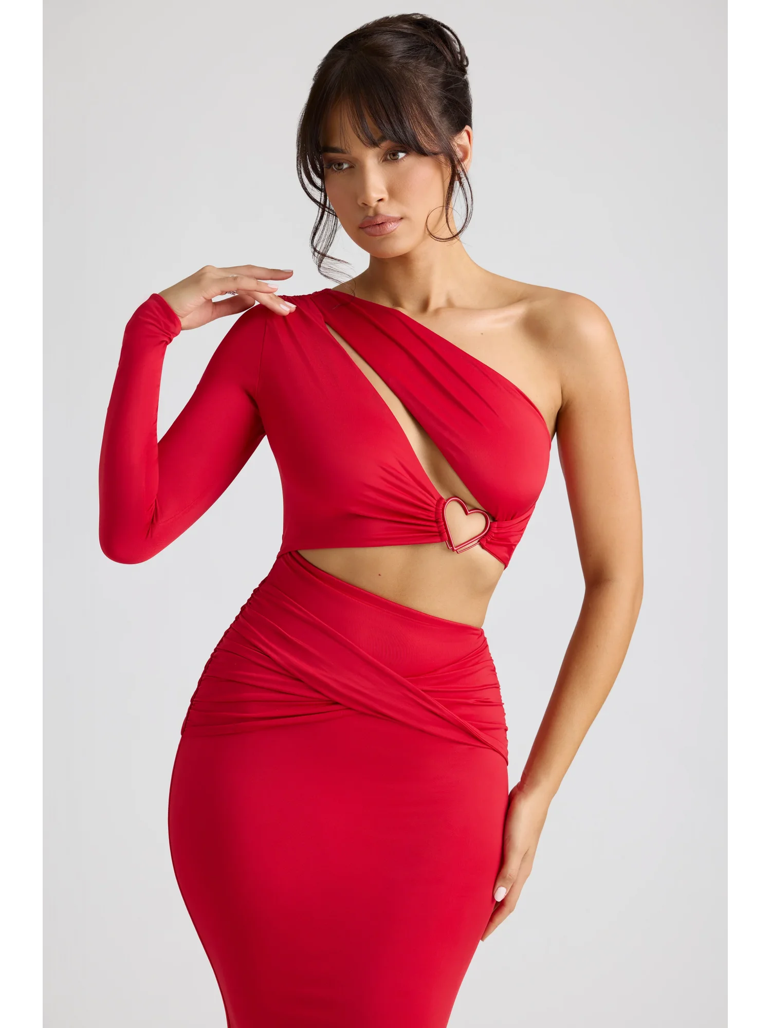 Lunaria Elbise Kırmızı