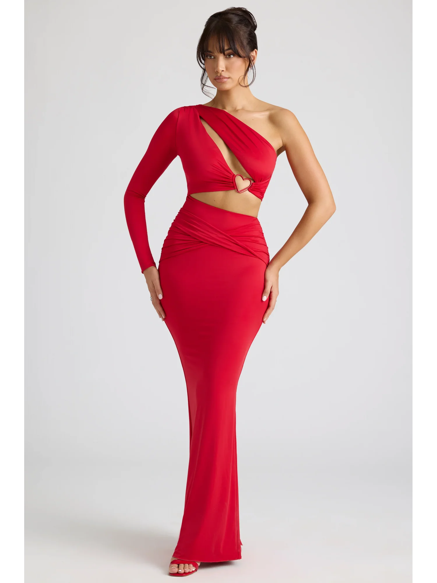 Lunaria Elbise Kırmızı