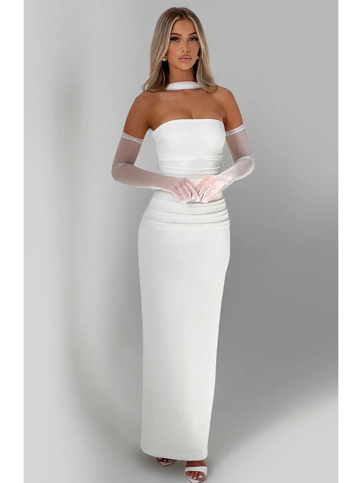 Veronique Elbise / Beyaz