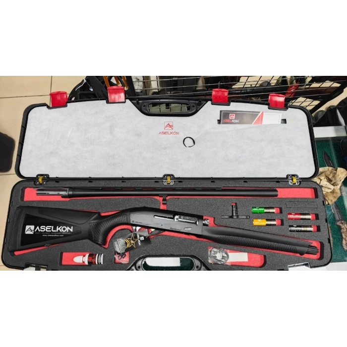 Aselkon Redstone Matte Black