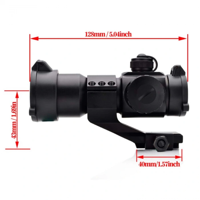 Spike M3 Taktikal Çift Renk Noktalı Nişangah Reddot