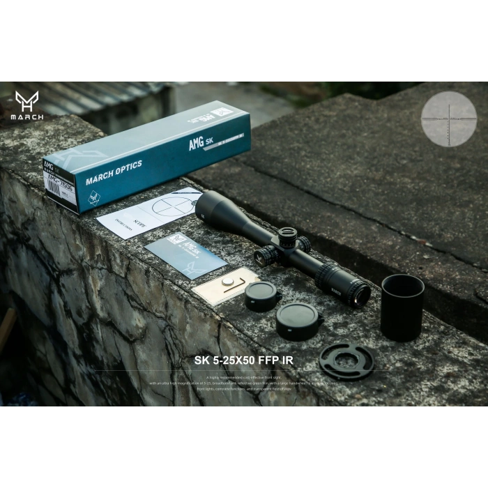 T-Eagle March AMG HD ST 4-16x44 AOE Tüfek Dürbünü