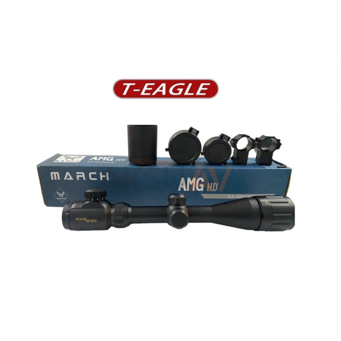 T-Eagle March AMG HD ST 4-16x44 AOE Tüfek Dürbünü