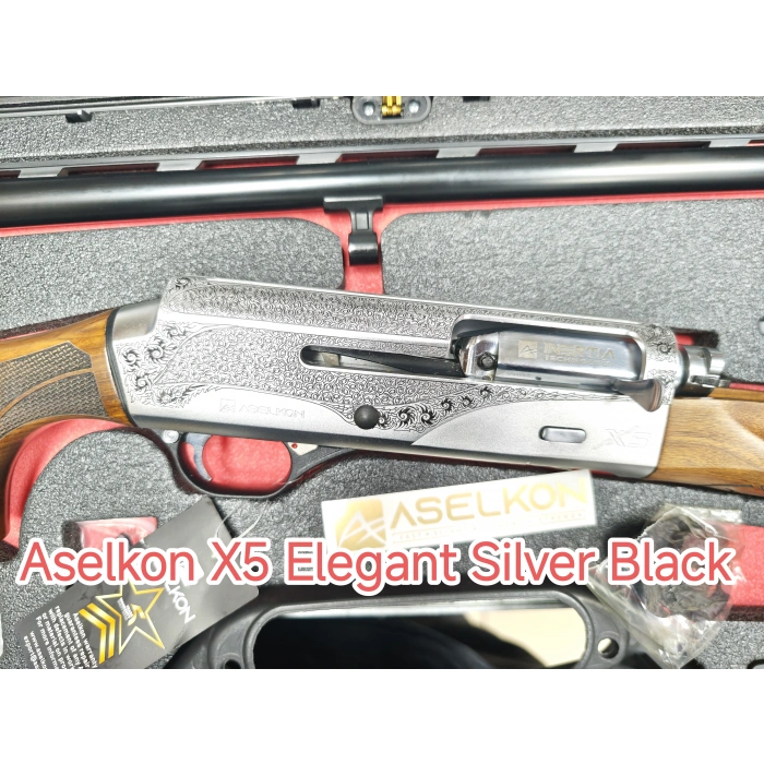 Aselkon X5 Elegant Silver Black