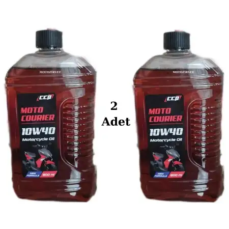 CCP Moto Courier 10w40 Motor Yağı 800 Ml (2 Adet)