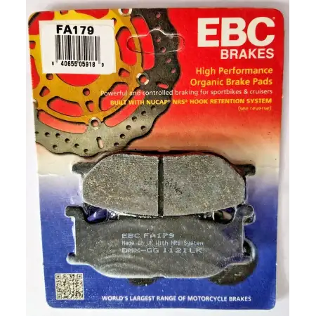 EBC FA179 (Cf Moto NK250 / Yamaha XVS650 Dragstar) Ön Fren Balatası