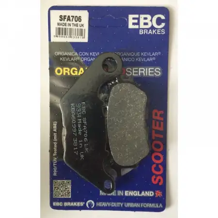 Yamaha X-Max 300 18-20 Abs Arka Fren Balatası Ebc SFA706 Orga