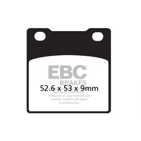 EBC FA063HH Sinter Fren Balatası (Suzuki GSX600/750)