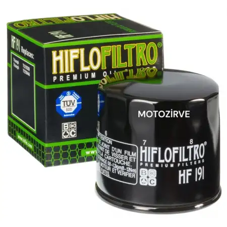 Hiflo HF191 Motosiklet Yağ Filtresi
