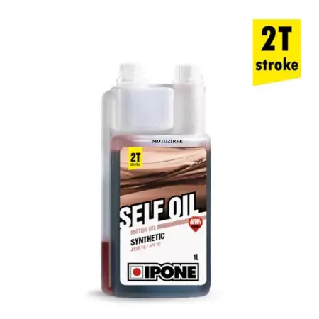 Ipone Self Oil 2T Strawberry Sentetik Motor Yağı 1 Litre / İki Zamanlı Motorlar