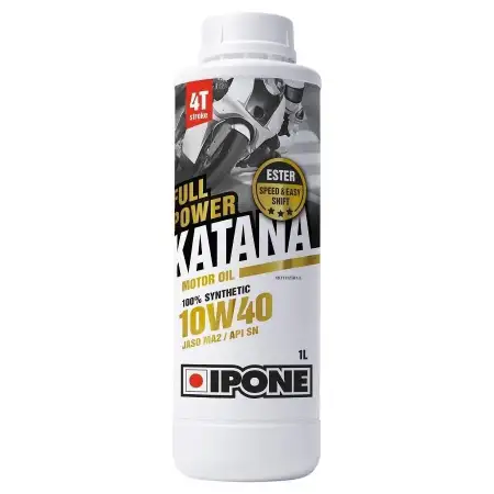Ipone Full Power Katana 10W40 4T Esterli Tam Sentetik Motor Yağı 1 Litre