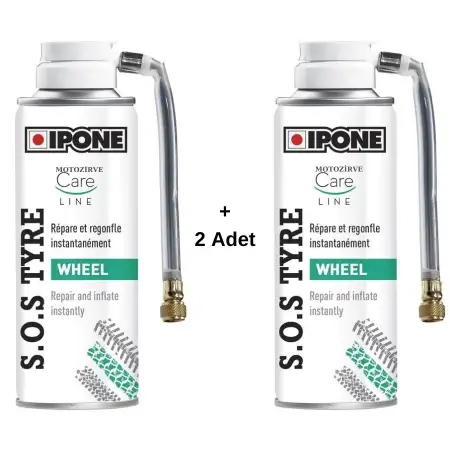 Ipone SOS Tyre Lastik Tamir Köpük Spreyi 200 ml (2 Adet),s.o.s